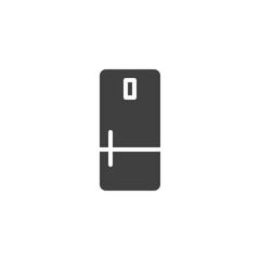 Refrigerator vector icon