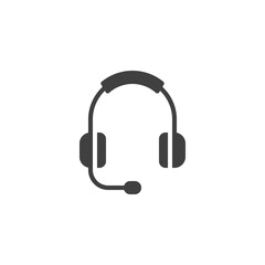 Headset vector icon
