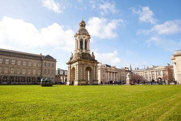 Obraz premium Trinity College in Dublin, Ireland