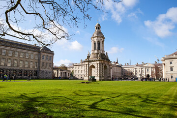 Obraz premium Trinity College in Dublin, Ireland