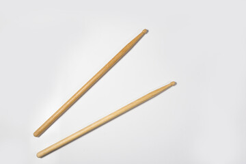 drum stick with white background