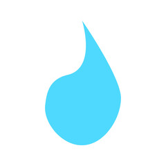 blue water drop icons on white background