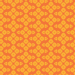 orange seamless pattern