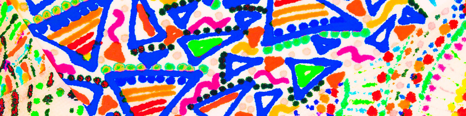 White Geometric Illustration. Bright Luxury