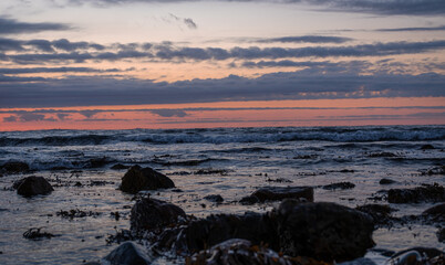 Fototapeta premium sunrise over the sea