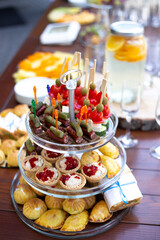 table setting for a party