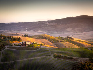 Landscape near Pienza