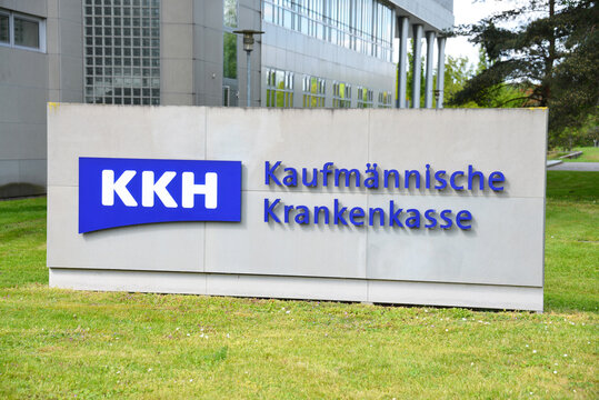 Hannover, Lower Saxony / Germany - May 5, 2019: Headquarters of Kaufm&auml;nnische Krankenkasse in Hanover, Germany - KKH is one of the major national health insurers in Germany