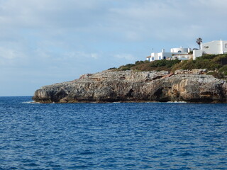 Fototapeta na wymiar Sea On the Mallorca 