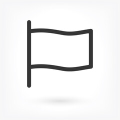 flag Vector icon . Lorem Ipsum Illustration design