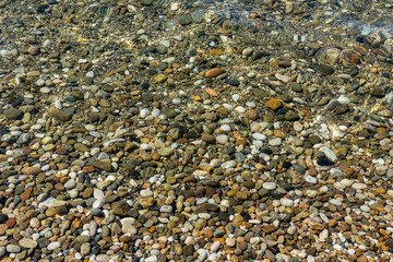 pebbles on the beach