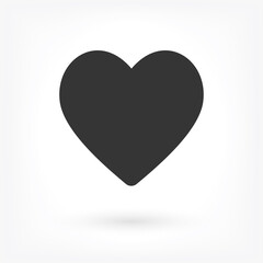 heart Vector icon . Lorem Ipsum Illustration design