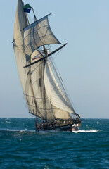 Eighteeth century sailing vessel © InterestingClip