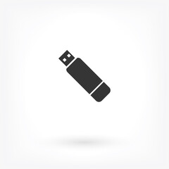usb Vector icon . Lorem Ipsum Illustration design