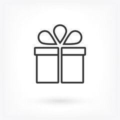 gift Vector icon . Lorem Ipsum Illustration design