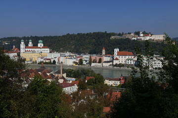 Panorama der Stadt Passau
