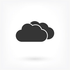 cloud Vector icon . Lorem Ipsum Illustration design