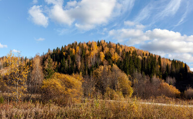 Autumn in the mountains