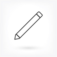 Pencil Icon Vector . Lorem Ipsum Illustration design