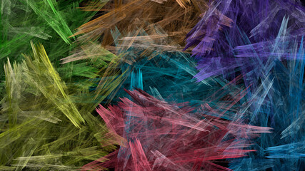 Abstract beautiful fantastic space multicolored background. Used for design and creativity, for screensavers.