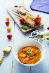 Pappa al pomodoro (tomato-bread soup, Italy)..