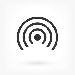router icon vector . Lorem Ipsum Illustration design
