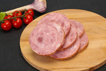 Natural ham made from pork
