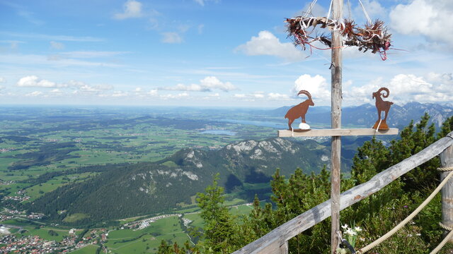 Ausblick vom Breitenberg Pfronten