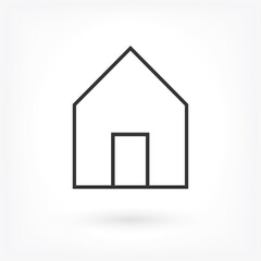 house icon vector . Lorem Ipsum Illustration design