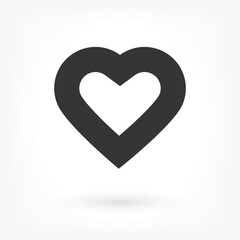 Vector icon heart 10 EPSVector icon heart 10 EPS . Lorem Ipsum Illustration design