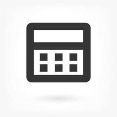 Vector icon calendar 10 EPS . Lorem Ipsum Illustration design