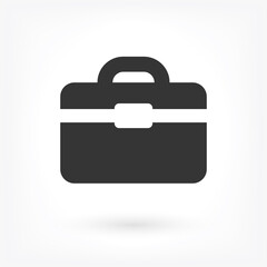 Vector icon bag 10 EPS . Lorem Ipsum Illustration design