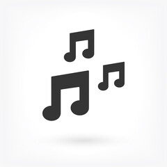 Vector icon melody 10 EPS . Lorem Ipsum Illustration design