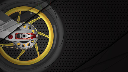 abstract sports racing motor bike concept design background eps 10 vector