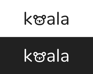 Koala modern,clean and creative logo © ashiqurrahman