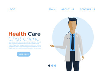 illustration, online, icon, vector, web, medical, person, technology, concept, health care, doctor, health, internet, business, care, design, symbol, consultation, diagnosis, medicine, treatment, comp