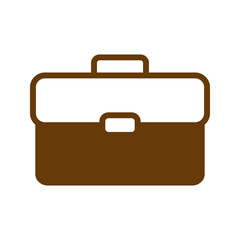briefcase - suitcase icon vector design template.