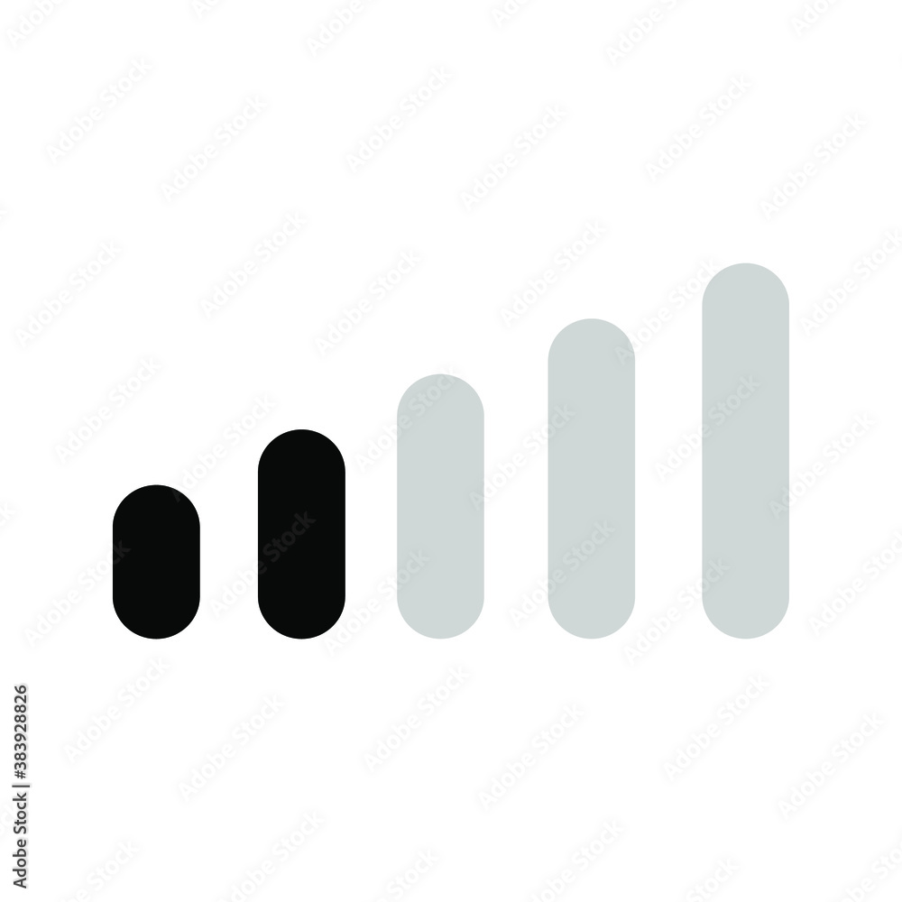 Poster isolated volume icon on a white background. speaker volume mark icon. simple sign audio volume vecto