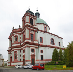 Minor Basilica of St. Lawrence and St. Zdislava, Jablonne v Podjestedi, Bohemia, Czech Republic