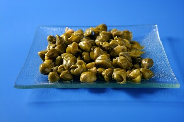 Capers with vinegar snack