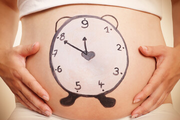 Zeit Monate Schwangerschaft