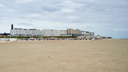 Obraz premium Norderney, Ostfriesische Inseln für Urlaub und Freizeit