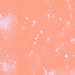 Abstract Texture. Dirty Orange Splatter. Grainy