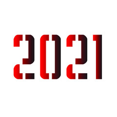 ILLUSTRATOR NUMBER LOGO, 2020&2021, 2021 NEW ILLUSTRATOR LOGO.