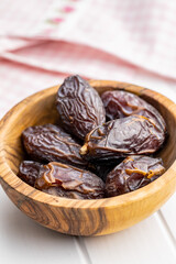 Dried dates fruit.