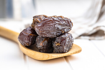 Dried dates fruit.