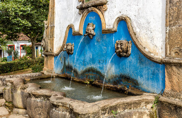 San Jose Water Fountain in Tirandentes, Minas Gerais, Brasil
