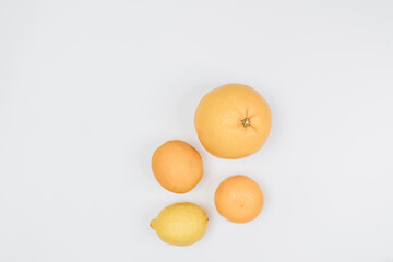  orange, isolated on white.