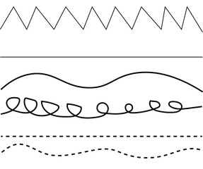 A set of common line elements