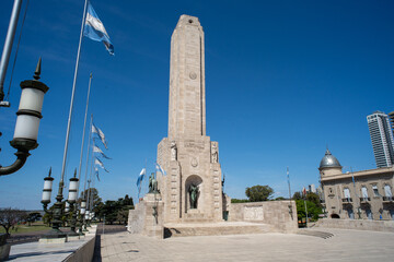 Obraz premium The historic flag monument in the city of Rosario, Argentina